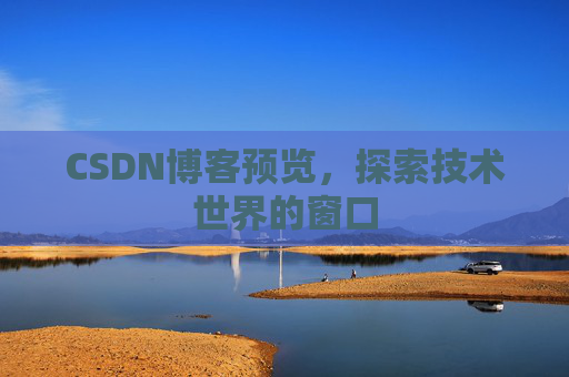 CSDN博客预览，探索技术世界的窗口